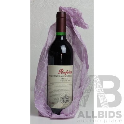 Penfolds Bin 707 Cabernet Sauvignon, Vintage 1996