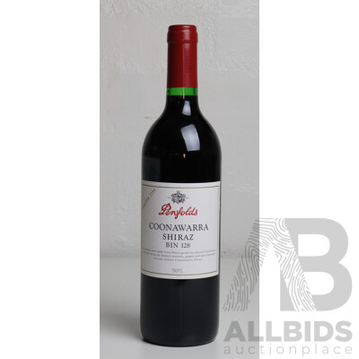 Penfolds Bin 128 Coonawarra Shiraz, Vintage 1998