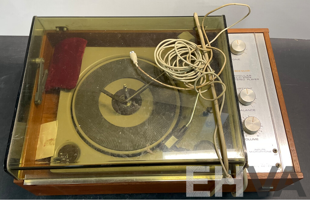 Vintage KRIESLER Q4 Stereo System & Record Player