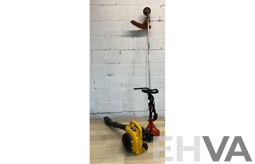 TANAKA TBC-2501 Brush Cutter & TALON AB25 25cc Petrol Blower