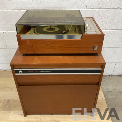 Vintage KRIESLER Q4 Stereo System & Record Player