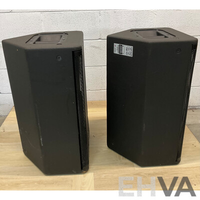 2x YAMAHA DSR112 Powered Speaker
