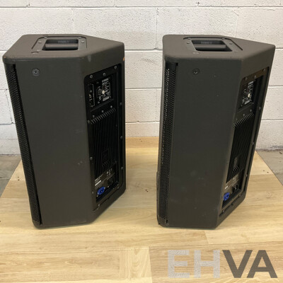 2x YAMAHA DSR112 Powered Speaker