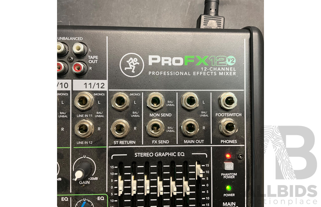 PRO FX12v2 12-Channel Professional Effects Mixer