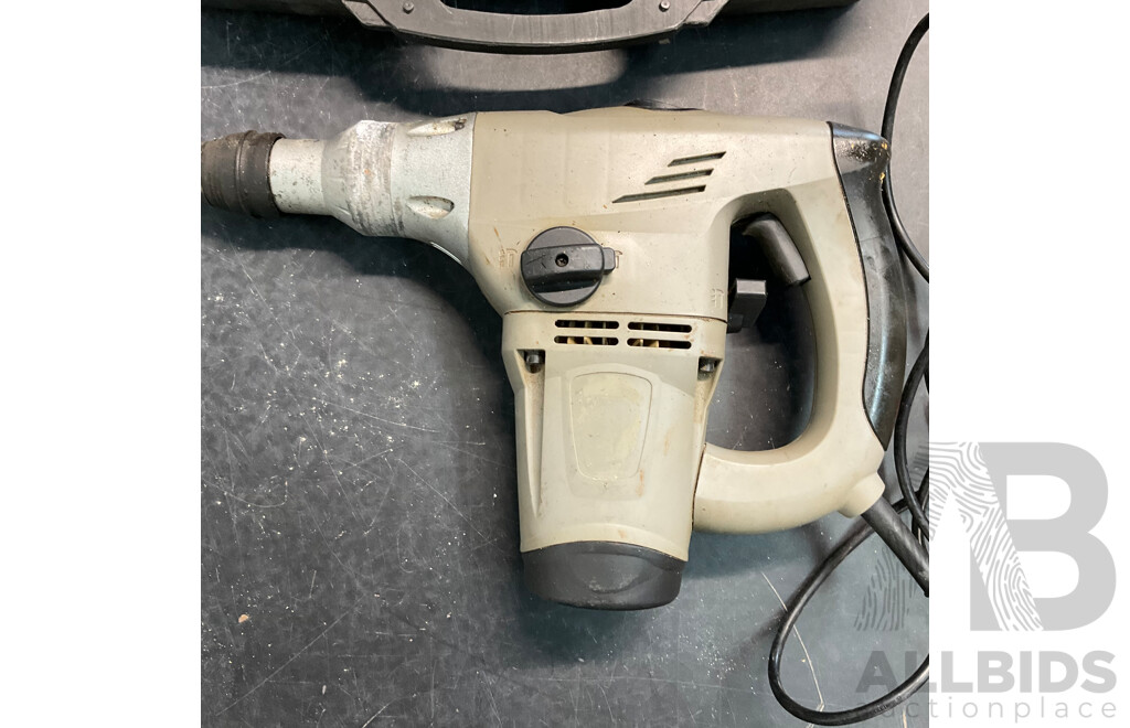 RYOBI EPS1813  Wired Sander & Unknown Brand Electric Hammer Drill