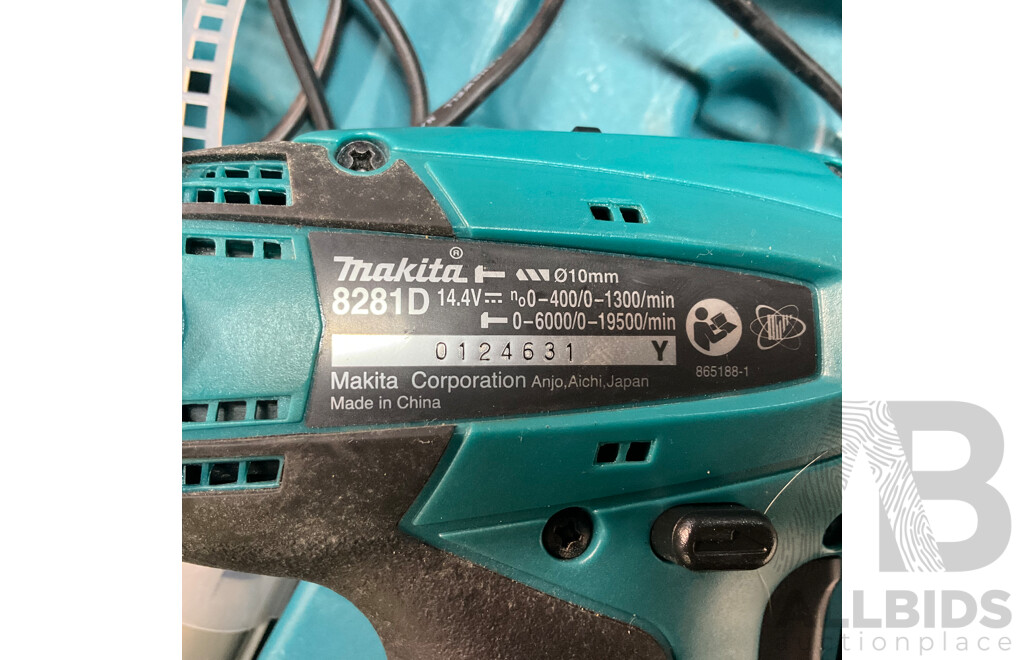 Makita 8281D Drill in Case