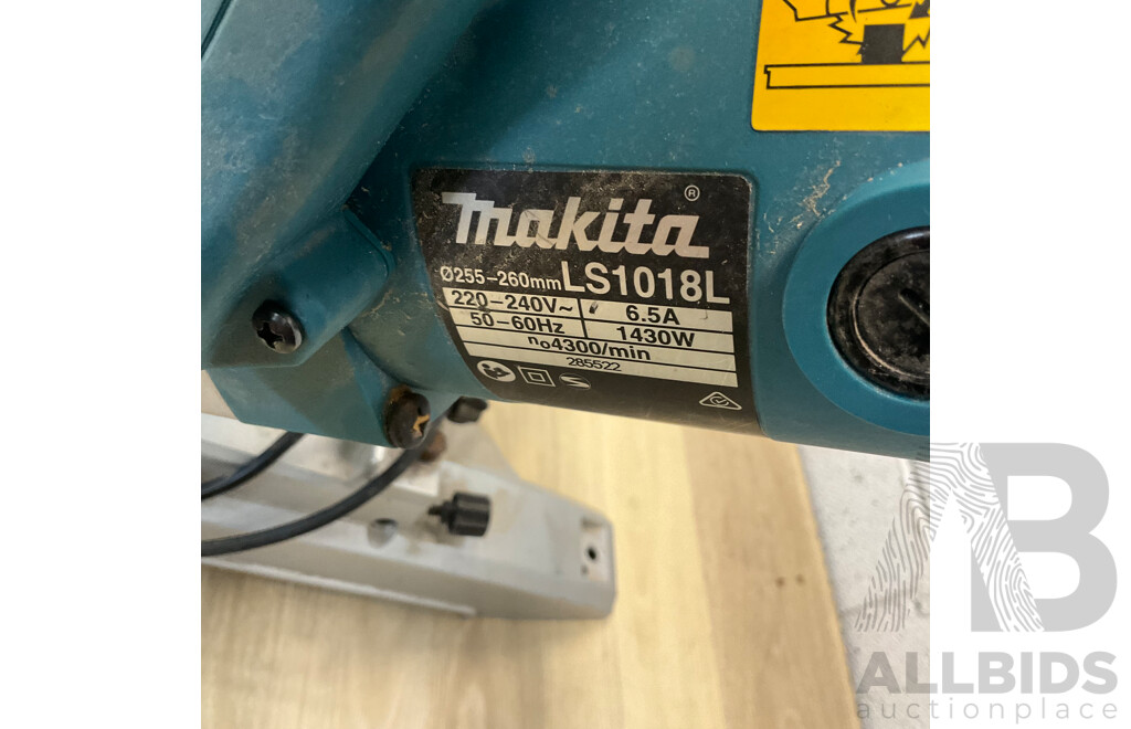 Makita 430W Slide Compound LS1018L Drop Saw