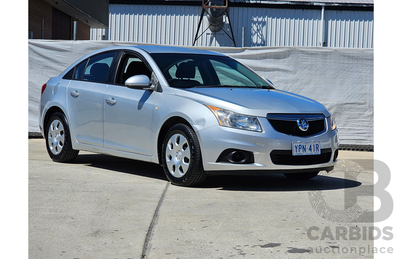 3/2012 Holden Cruze CD JH MY12 4d Sedan Silver 1.8L