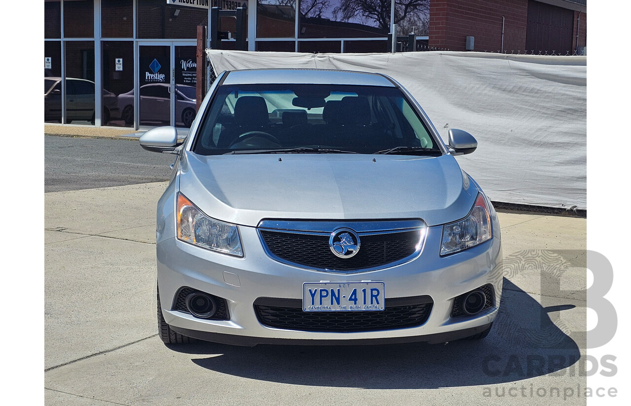 3/2012 Holden Cruze CD JH MY12 4d Sedan Silver 1.8L