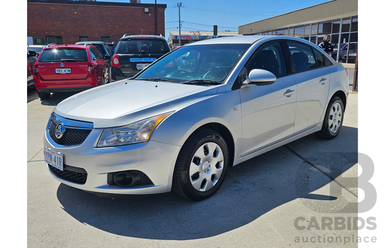 3/2012 Holden Cruze CD JH MY12 4d Sedan Silver 1.8L