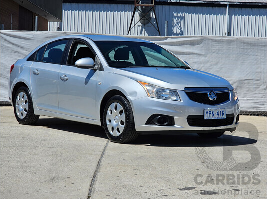 3/2012 Holden Cruze CD JH MY12 4d Sedan Silver 1.8L