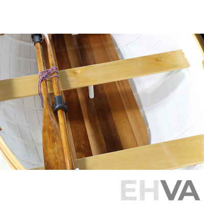 Lady Alicia Eight Foot Timber Rowboat