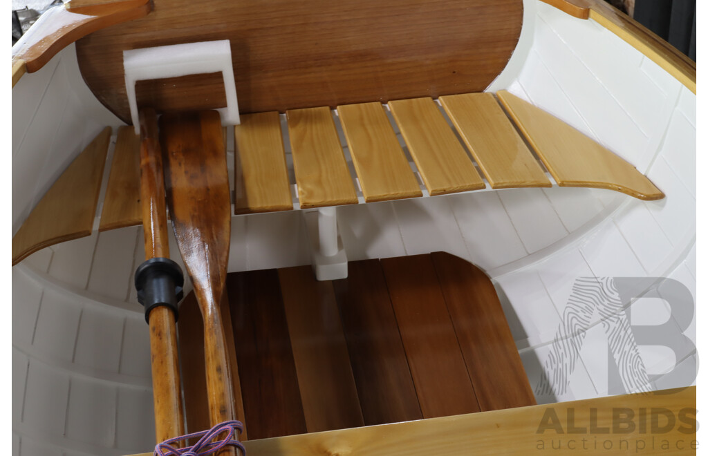 Lady Alicia Eight Foot Timber Rowboat