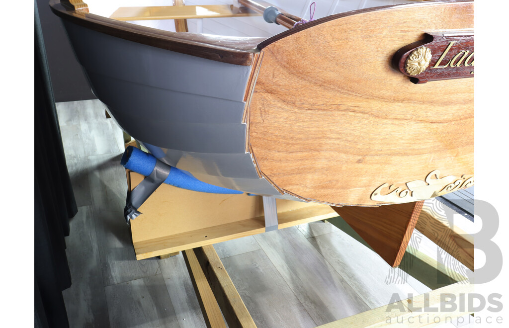 Lady Alicia Eight Foot Timber Rowboat