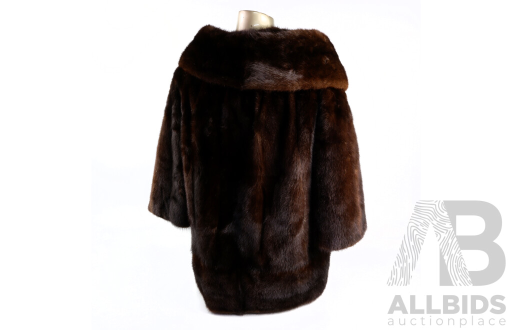 Vintage Three Quarter Length Fur Coat