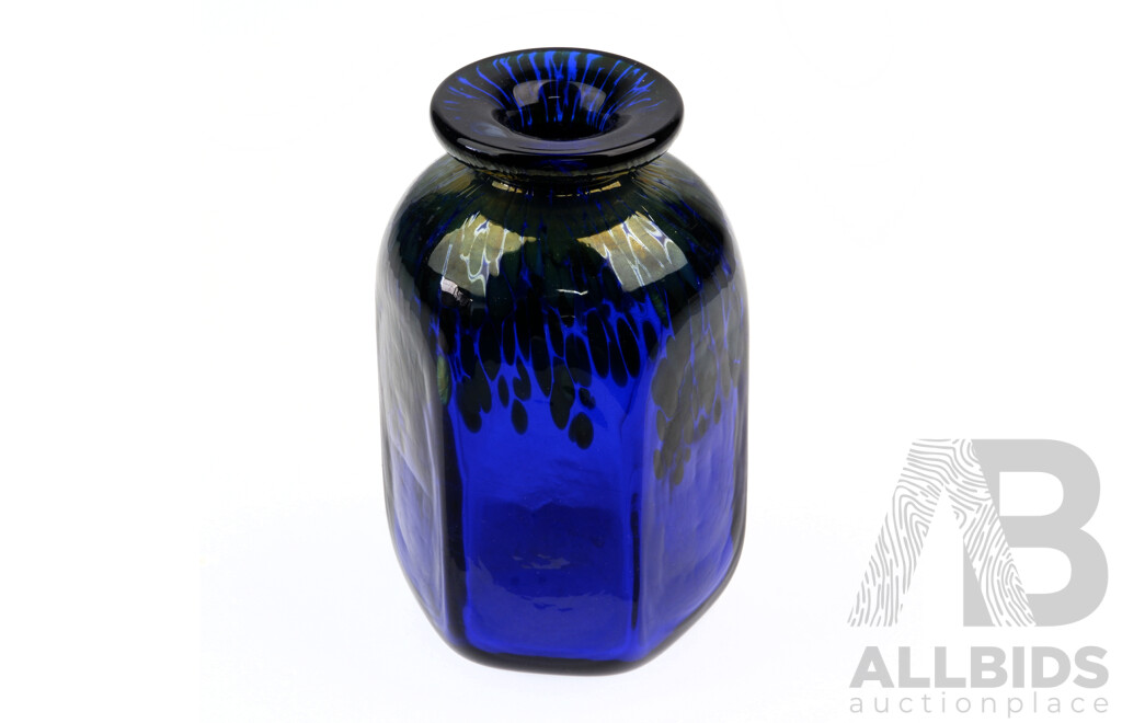 Australian Studio Art Glass Vase by Stephen Morriss