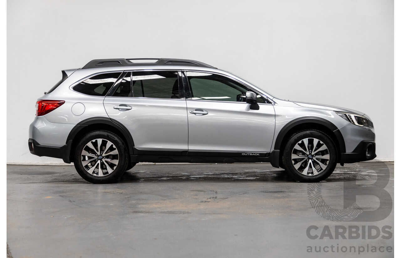 3/2015 Subaru Outback 2.0D (AWD) 5GEN MY15 4d Wagon Ice Silver Metallic Turbo Diesel 2.0L