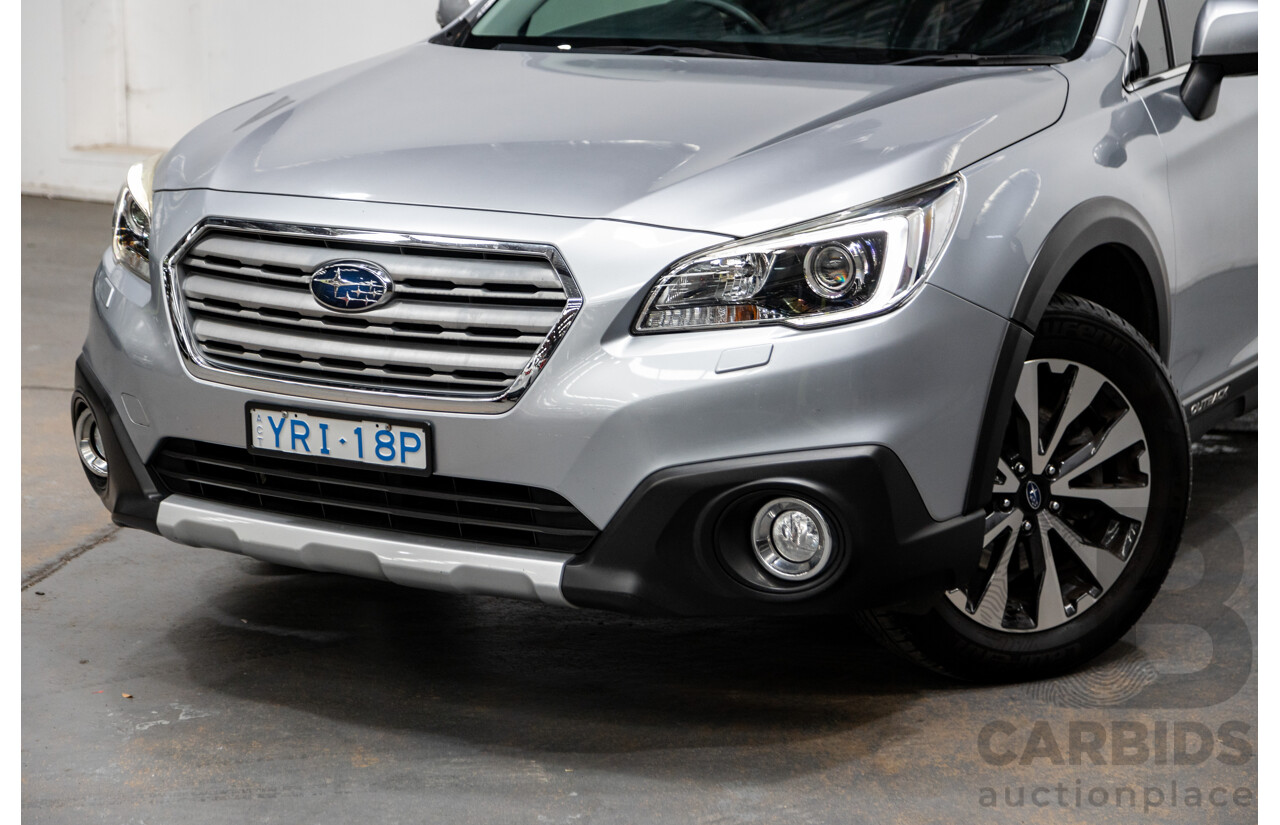 3/2015 Subaru Outback 2.0D (AWD) 5GEN MY15 4d Wagon Ice Silver Metallic Turbo Diesel 2.0L