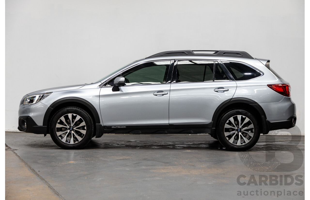 3/2015 Subaru Outback 2.0D (AWD) 5GEN MY15 4d Wagon Ice Silver Metallic Turbo Diesel 2.0L