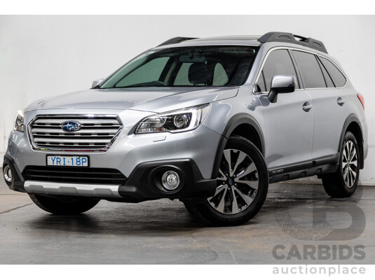 3/2015 Subaru Outback 2.0D (AWD) 5GEN MY15 4d Wagon Ice Silver Metallic Turbo Diesel 2.0L