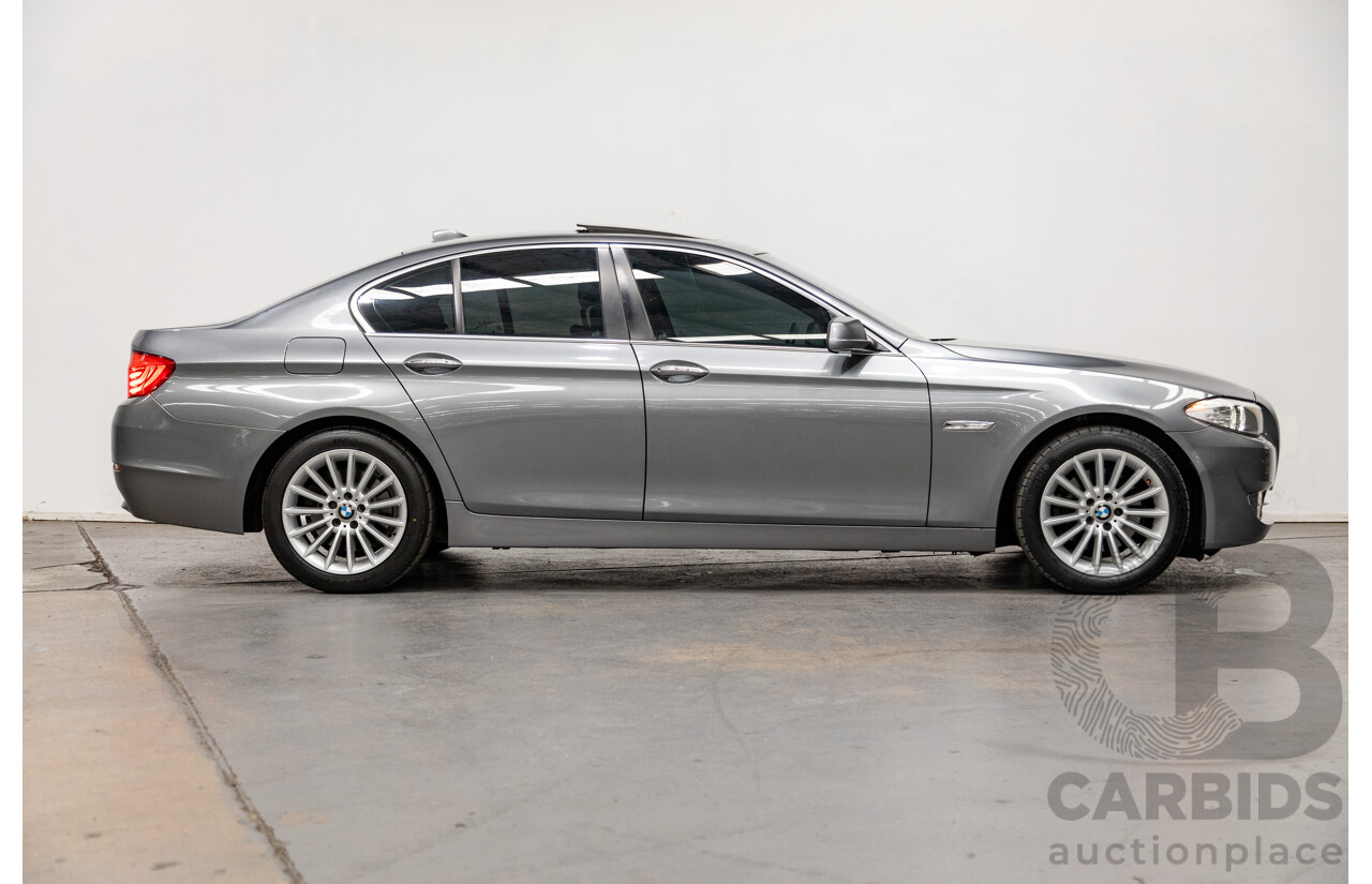 6/2010 BMW 528i F10 4d Sedan Space Grey Metallic 3.0L