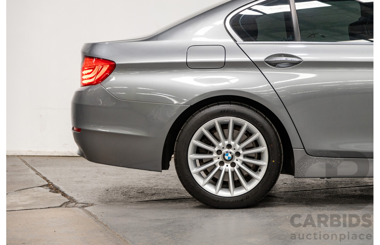 6/2010 BMW 528i F10 4d Sedan Space Grey Metallic 3.0L