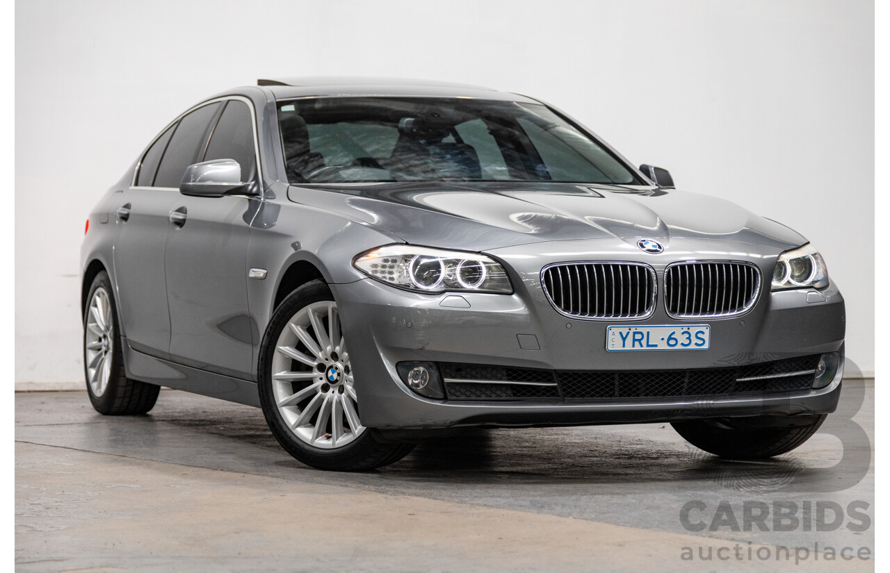 6/2010 BMW 528i F10 4d Sedan Space Grey Metallic 3.0L