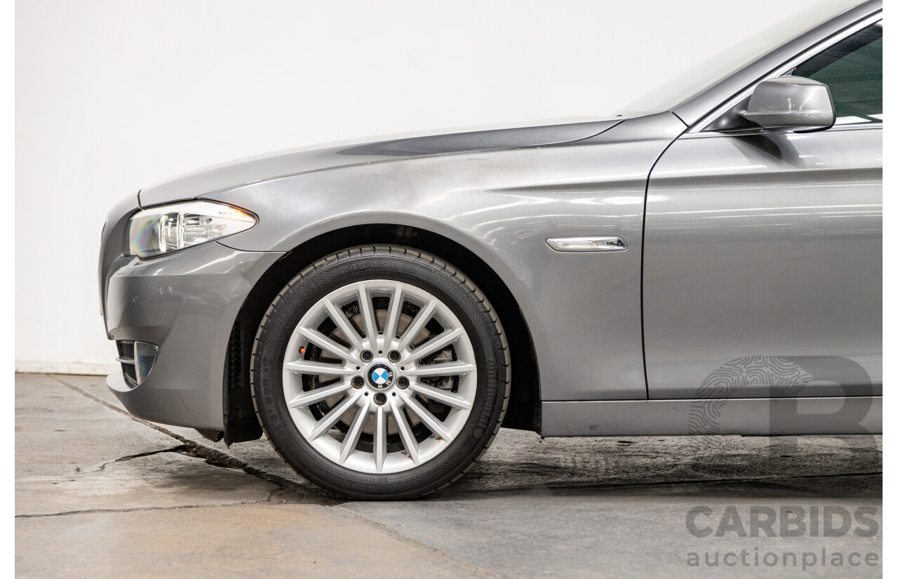 6/2010 BMW 528i F10 4d Sedan Space Grey Metallic 3.0L