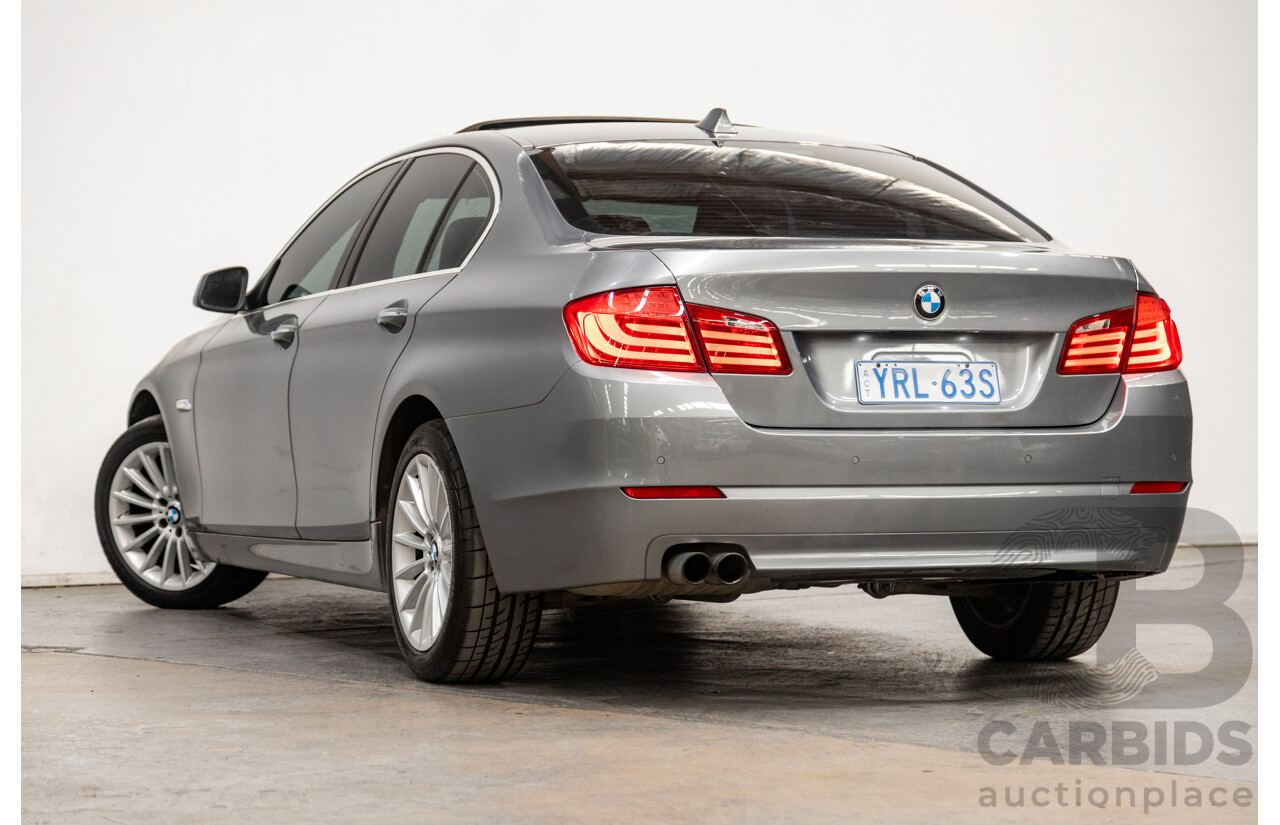 6/2010 BMW 528i F10 4d Sedan Space Grey Metallic 3.0L