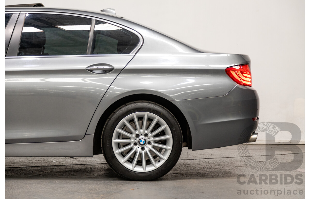 6/2010 BMW 528i F10 4d Sedan Space Grey Metallic 3.0L