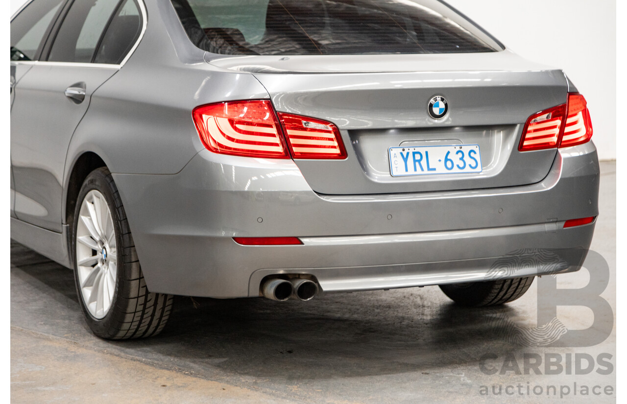 6/2010 BMW 528i F10 4d Sedan Space Grey Metallic 3.0L