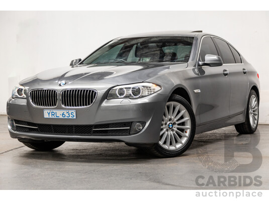 6/2010 BMW 528i F10 4d Sedan Space Grey Metallic 3.0L