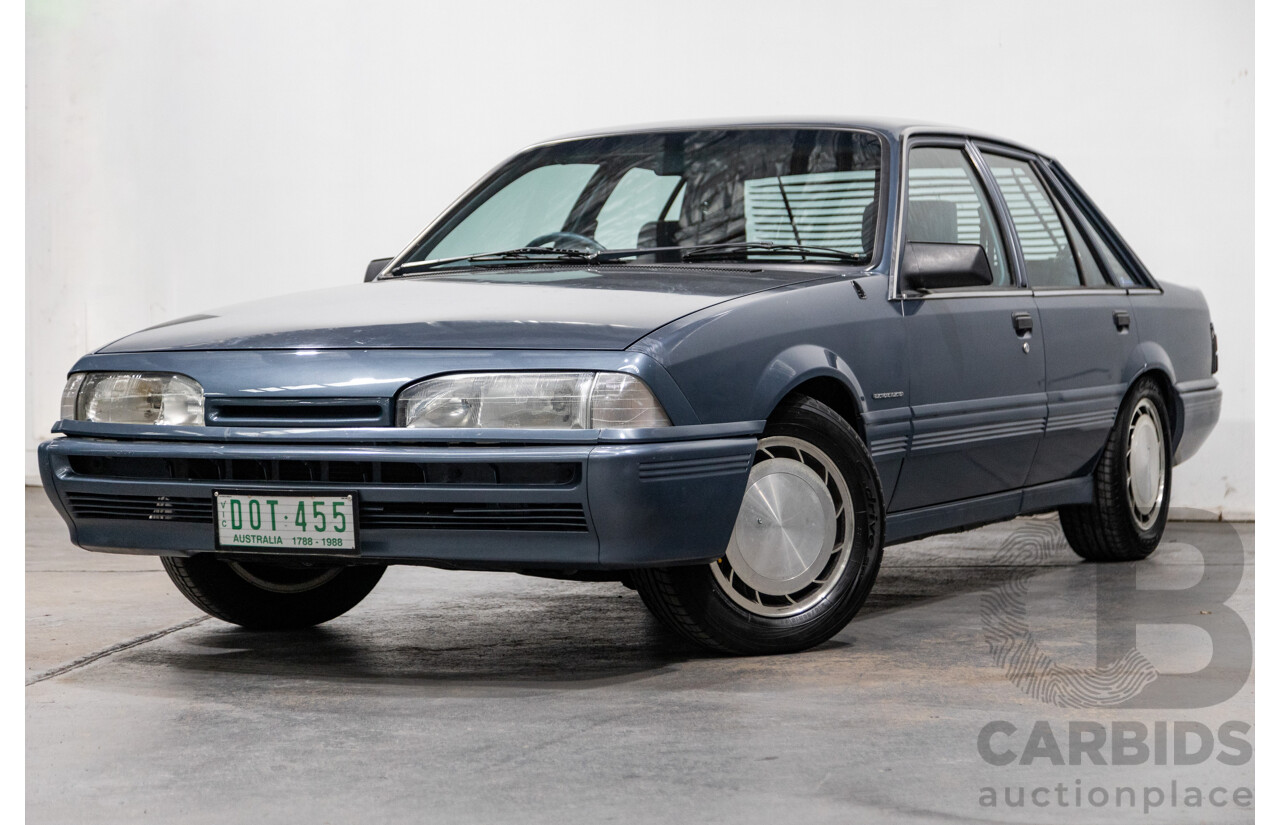 10/1987 Holden Commodore Executive VL HDT Designer Package 4d Sedan Eucumbene Blue V8 5.0L - Modified