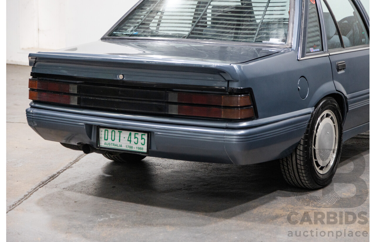 10/1987 Holden Commodore Executive VL HDT Designer Package 4d Sedan Eucumbene Blue V8 5.0L - Modified