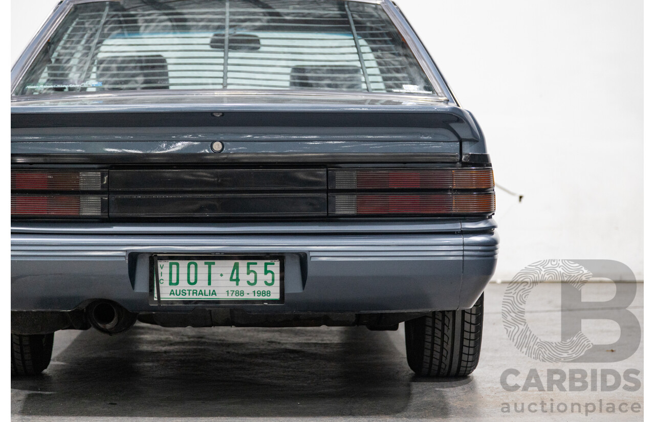 10/1987 Holden Commodore Executive VL HDT Designer Package 4d Sedan Eucumbene Blue V8 5.0L - Modified