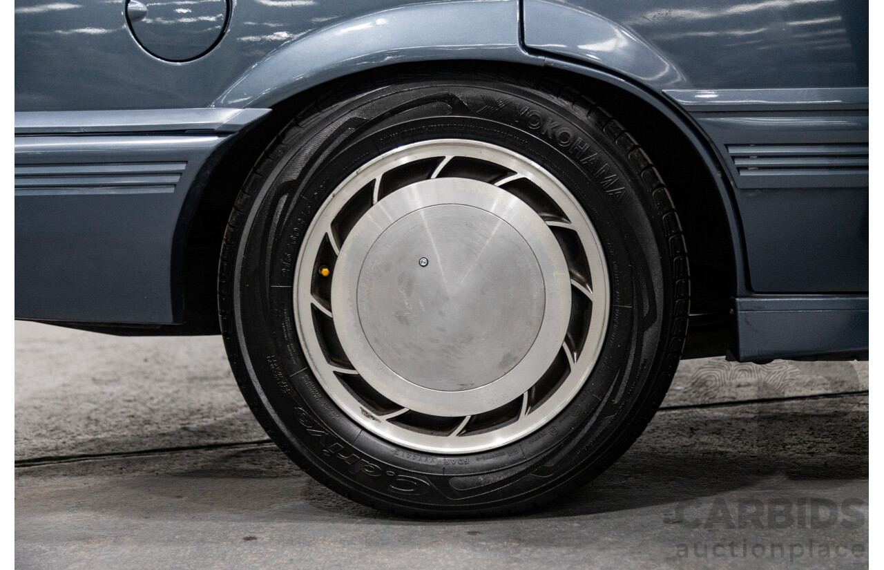 10/1987 Holden Commodore Executive VL HDT Designer Package 4d Sedan Eucumbene Blue V8 5.0L - Modified