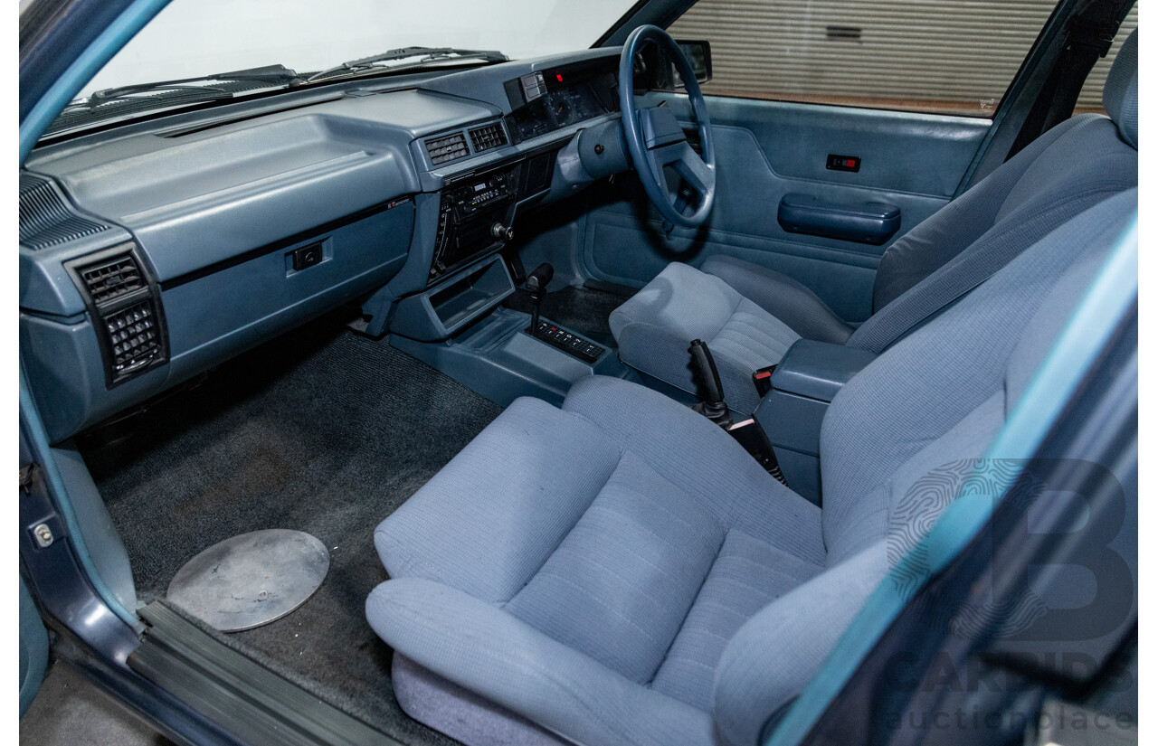 10/1987 Holden Commodore Executive VL HDT Designer Package 4d Sedan Eucumbene Blue V8 5.0L - Modified