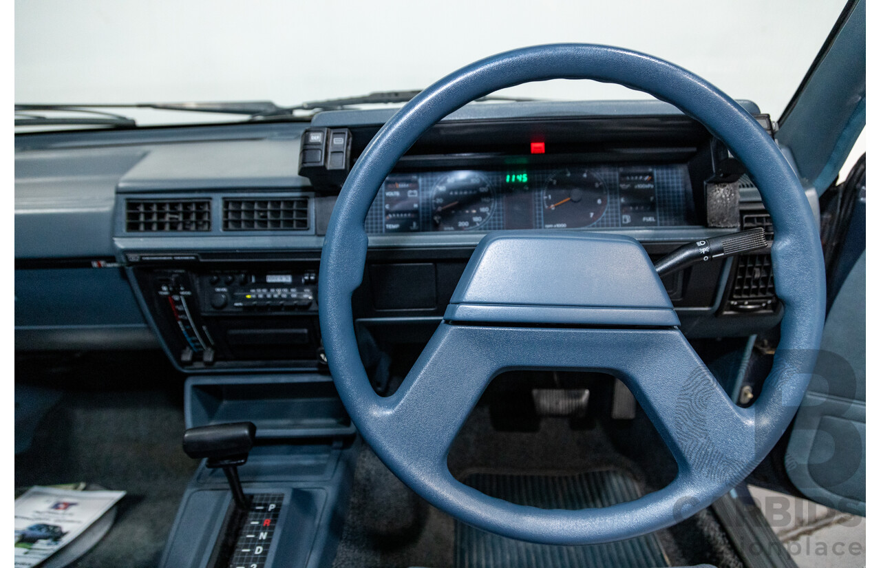 10/1987 Holden Commodore Executive VL HDT Designer Package 4d Sedan Eucumbene Blue V8 5.0L - Modified