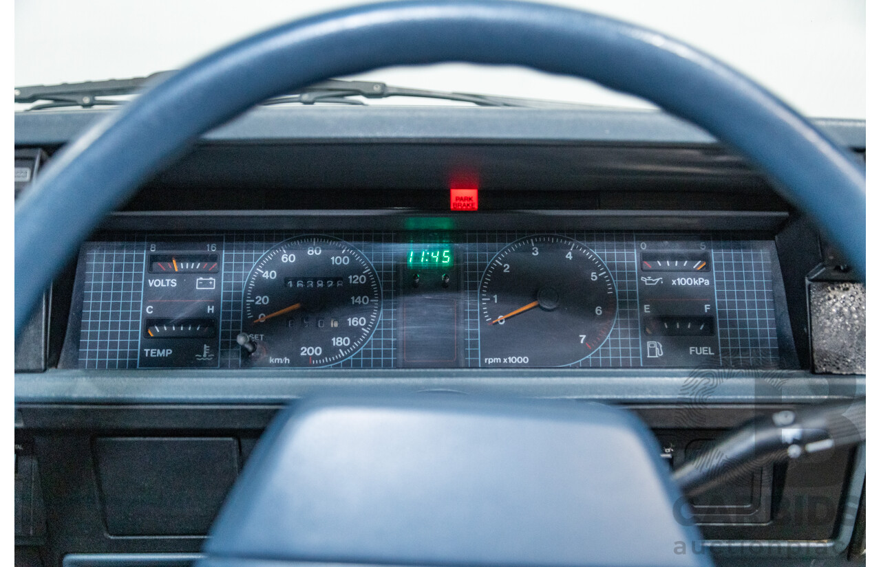 10/1987 Holden Commodore Executive VL HDT Designer Package 4d Sedan Eucumbene Blue V8 5.0L - Modified