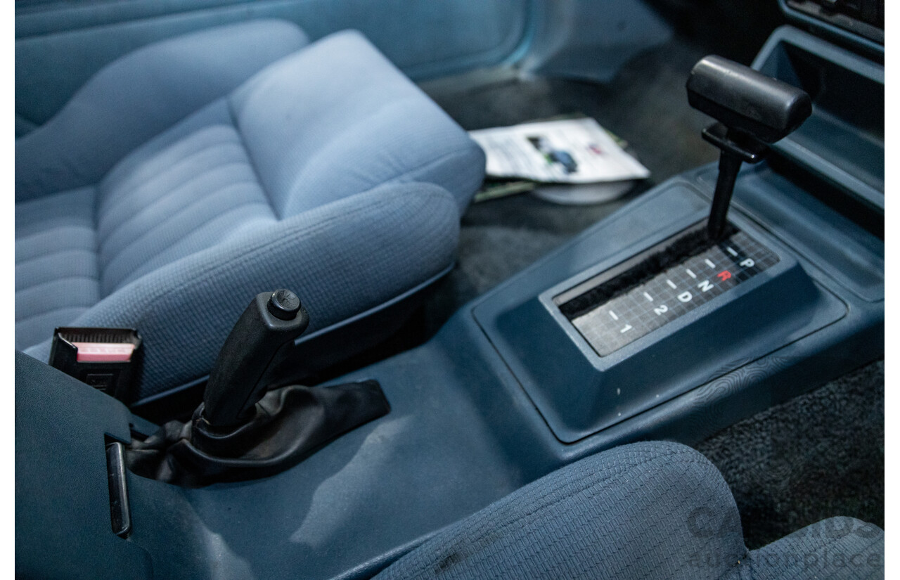 10/1987 Holden Commodore Executive VL HDT Designer Package 4d Sedan Eucumbene Blue V8 5.0L - Modified