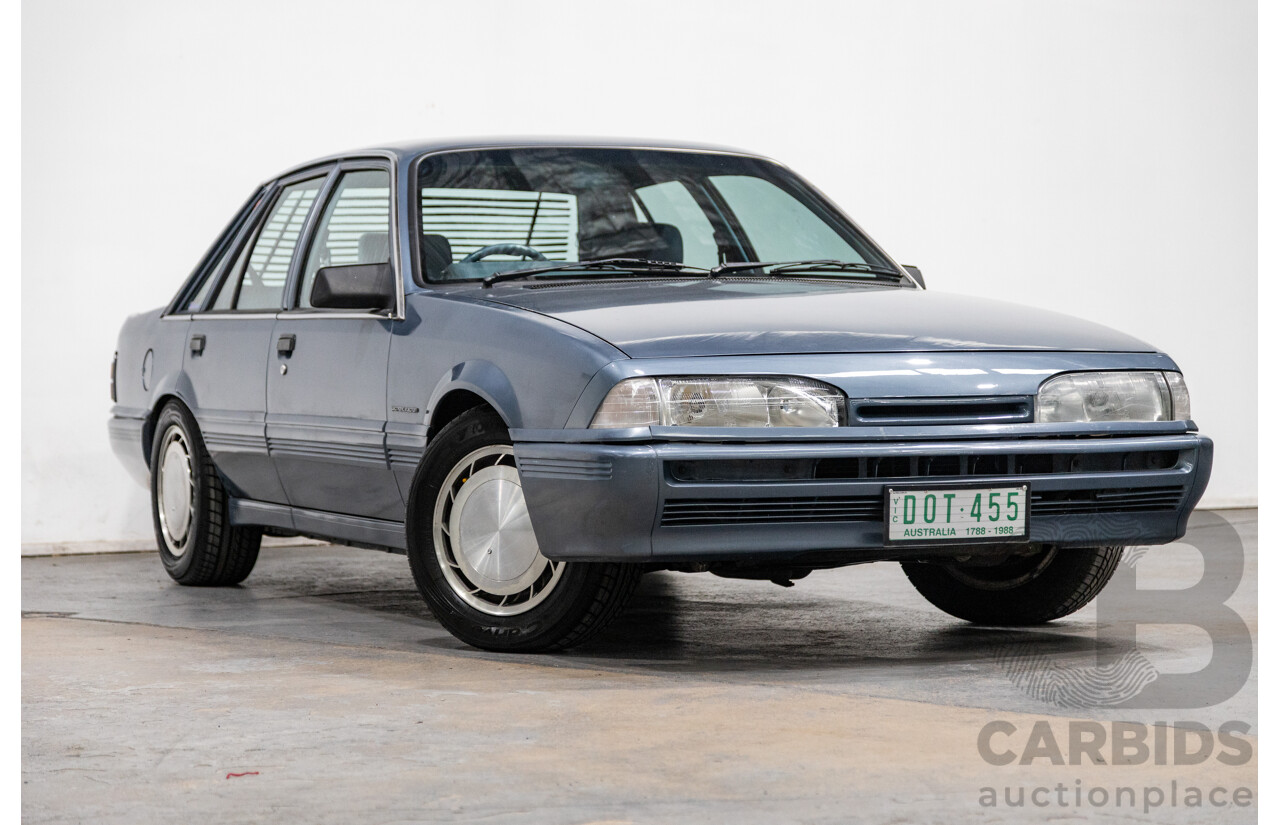 10/1987 Holden Commodore Executive VL HDT Designer Package 4d Sedan Eucumbene Blue V8 5.0L - Modified