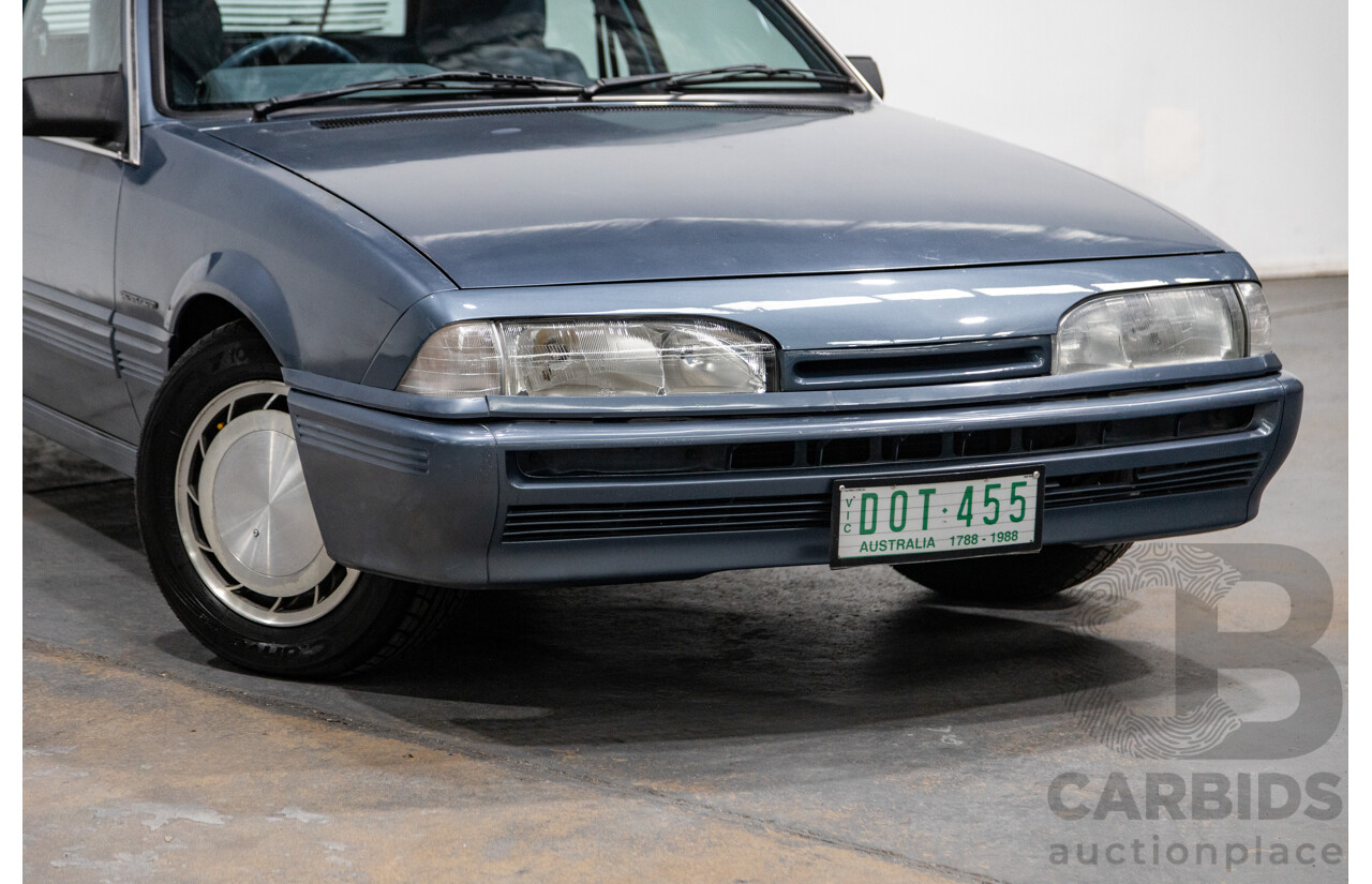 10/1987 Holden Commodore Executive VL HDT Designer Package 4d Sedan Eucumbene Blue V8 5.0L - Modified