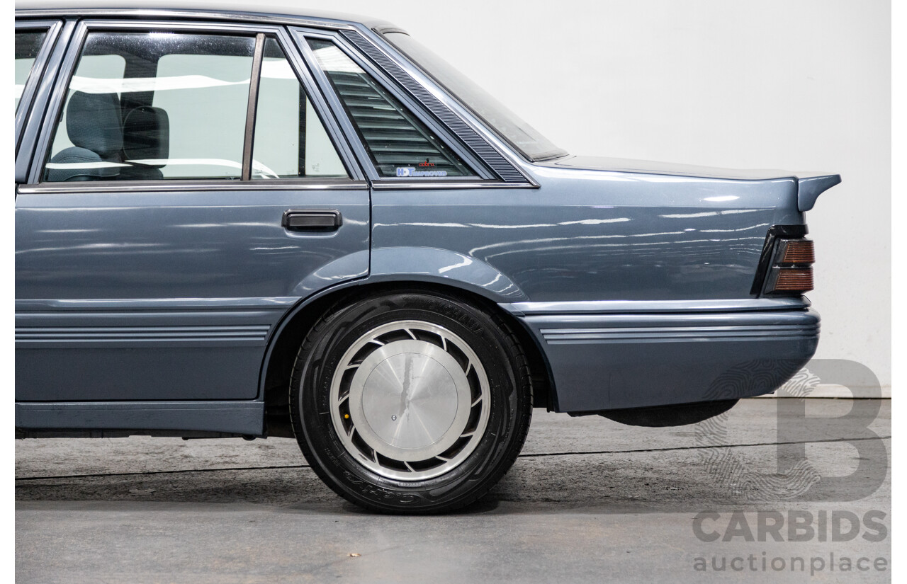 10/1987 Holden Commodore Executive VL HDT Designer Package 4d Sedan Eucumbene Blue V8 5.0L - Modified