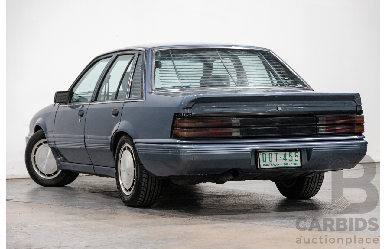 10/1987 Holden Commodore Executive VL HDT Designer Package 4d Sedan Eucumbene Blue V8 5.0L - Modified