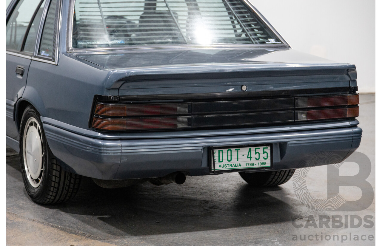 10/1987 Holden Commodore Executive VL HDT Designer Package 4d Sedan Eucumbene Blue V8 5.0L - Modified