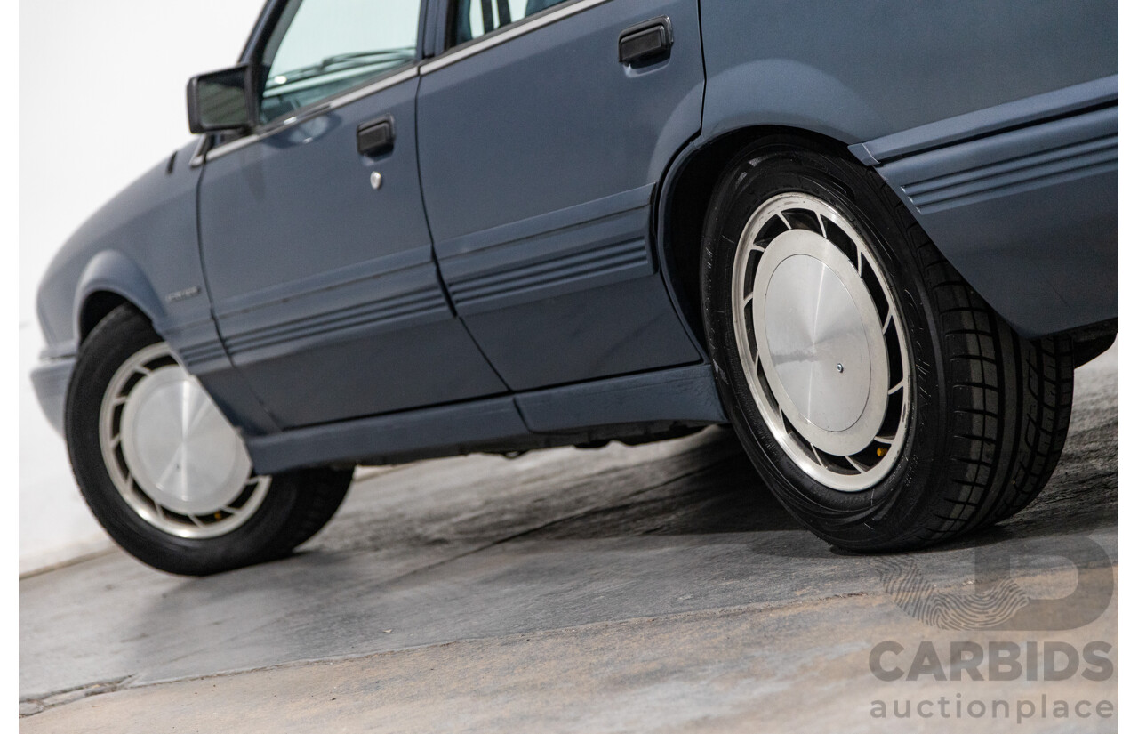 10/1987 Holden Commodore Executive VL HDT Designer Package 4d Sedan Eucumbene Blue V8 5.0L - Modified