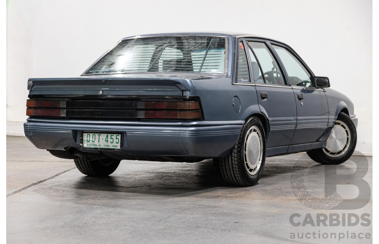 10/1987 Holden Commodore Executive VL HDT Designer Package 4d Sedan Eucumbene Blue V8 5.0L - Modified