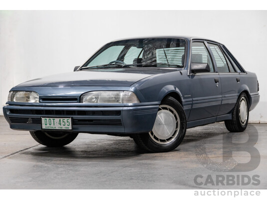 10/1987 Holden Commodore Executive VL HDT Designer Package 4d Sedan Eucumbene Blue V8 5.0L - Modified