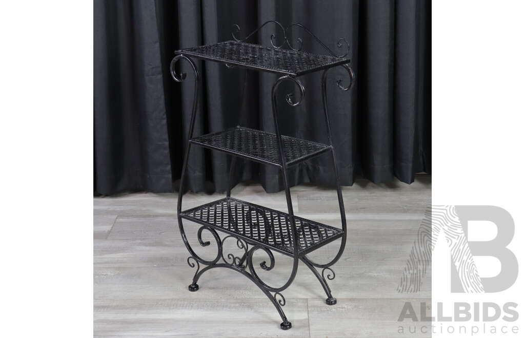 Alloy Framed Plant Stand