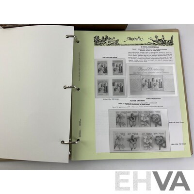 Australian Seven Seas Decimal Volume Five Stamp Album, Empty with Slipcase